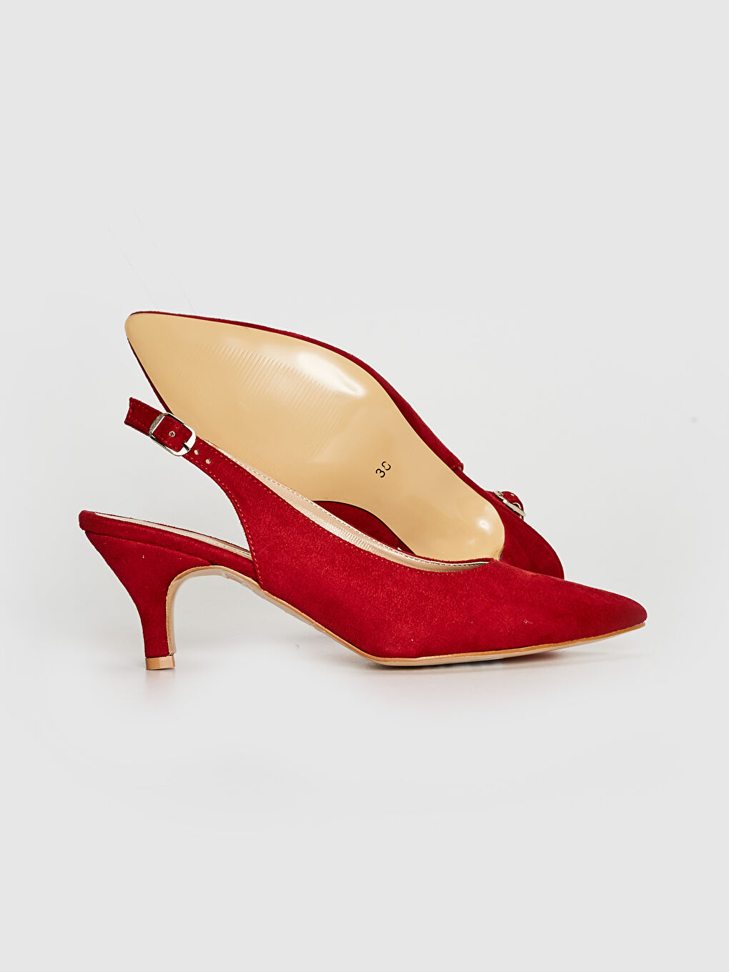 ქალების წაწვეტილი ცხვირიანი მაღალქუსლიანი ფეხსაცმელი-4