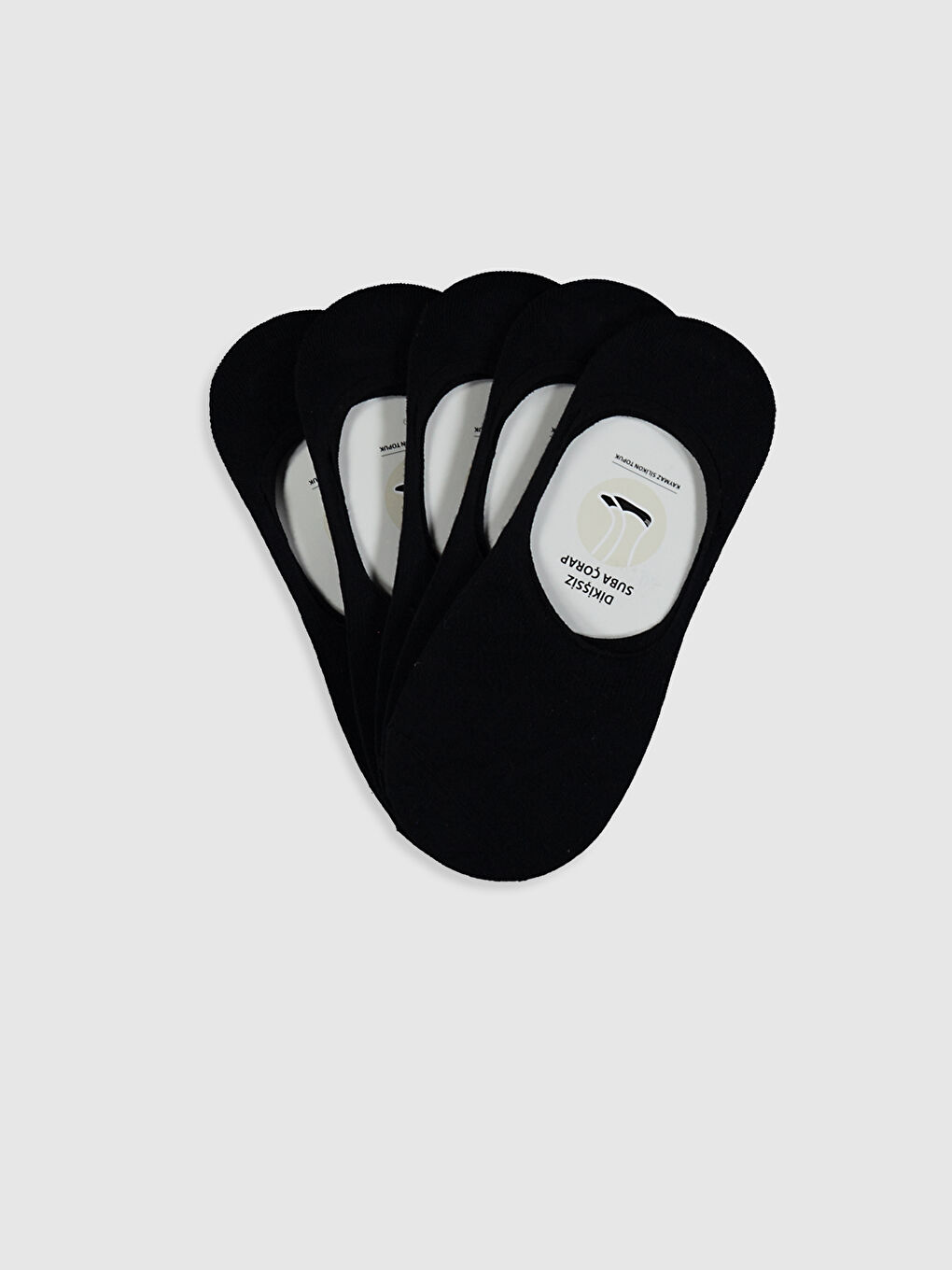 Siyah Erkek Babet Çorap 3'lü