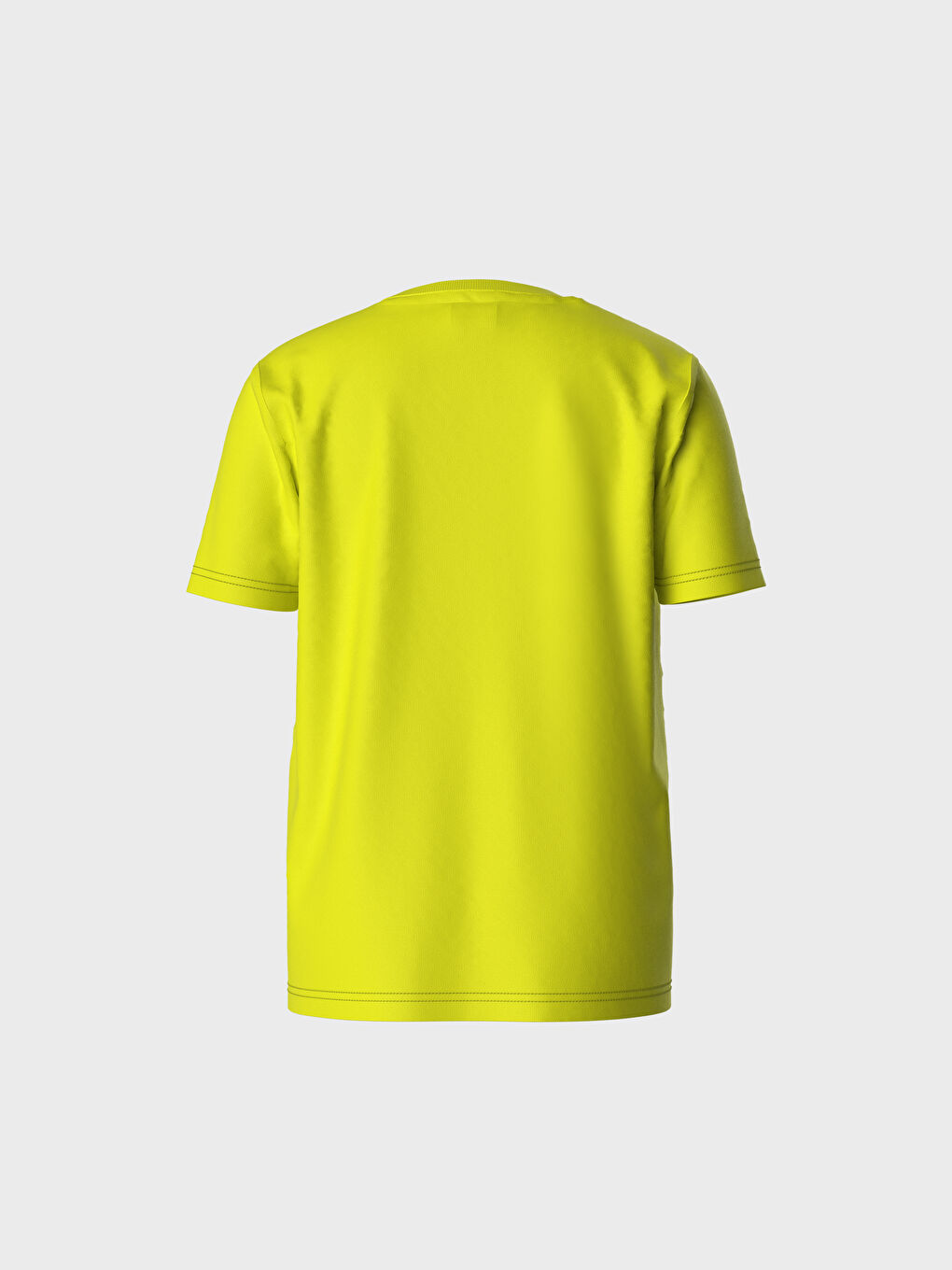 Yeşil Bisiklet Yaka Kısa Kollu Erkek Çocuk Tişört-6