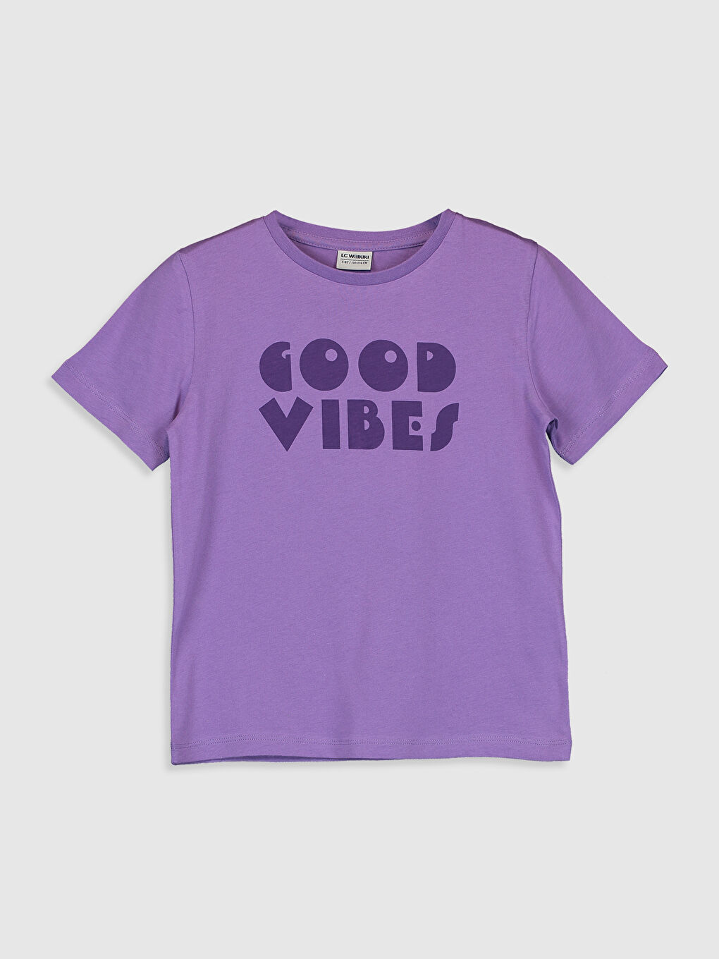 Crew Neck Short Sleeve Boys' T-Shirt