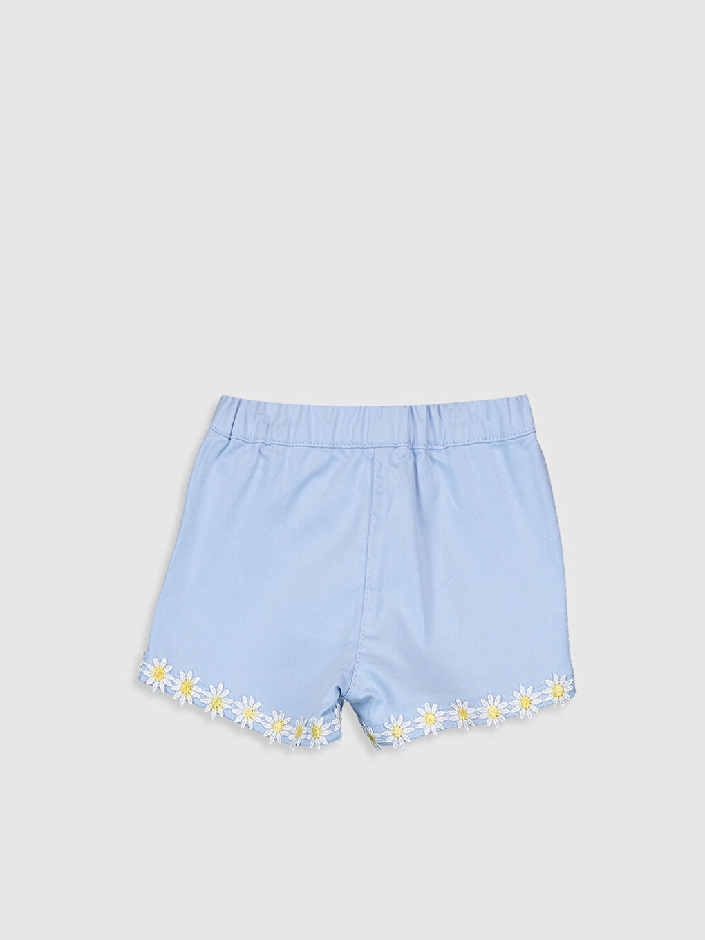 Pantaloni scurți albaștri pentru bebeluși fete-1