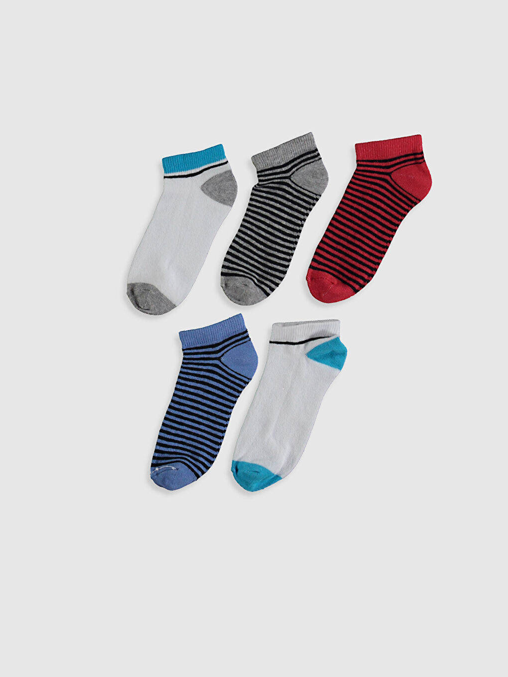 Boys Trainer Socks 5 Pack-1