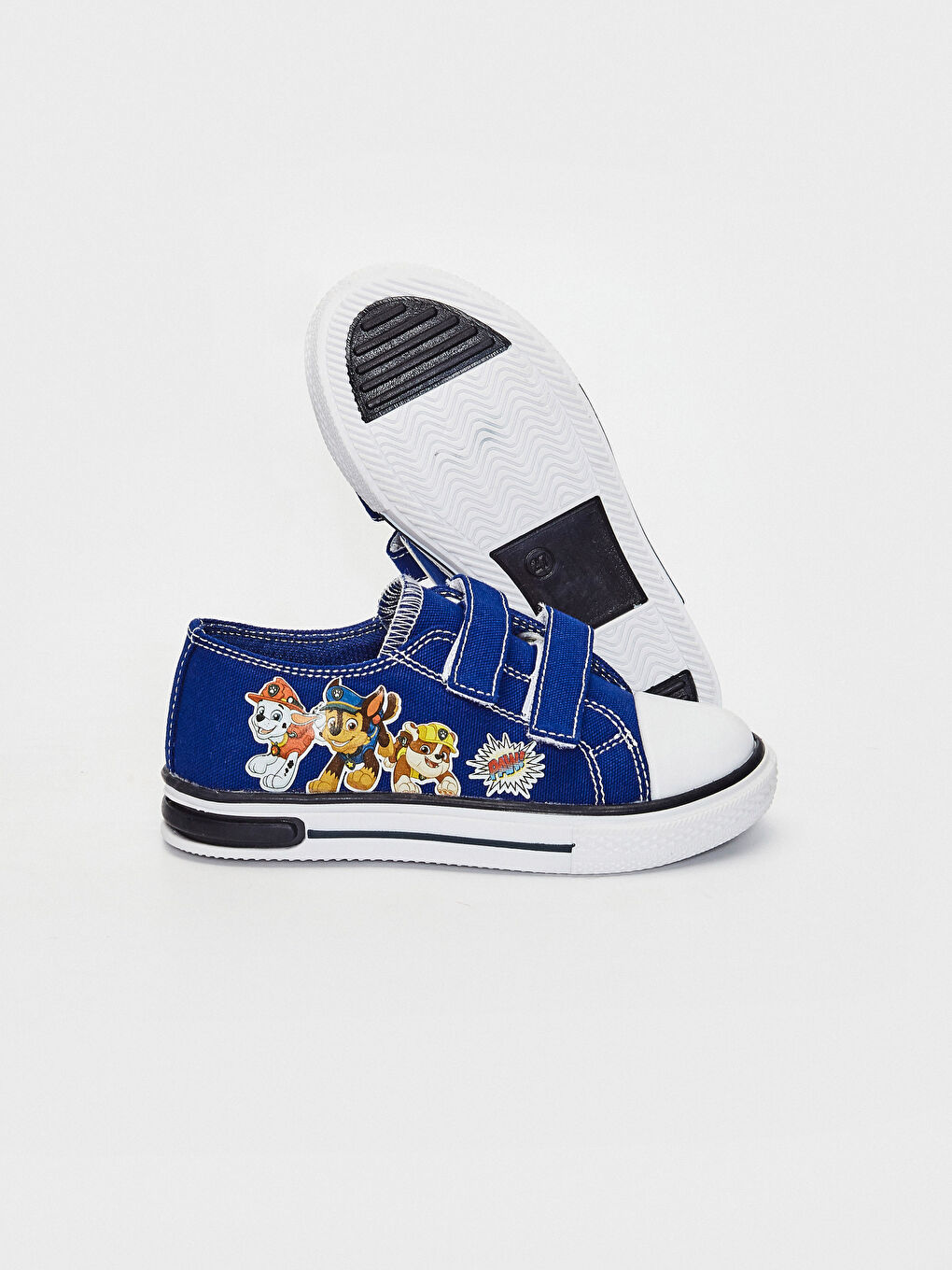 Mavi Erkek Çocuk Paw Patrol Lisanslı Cırt Cırtlı Ayakkabı-2