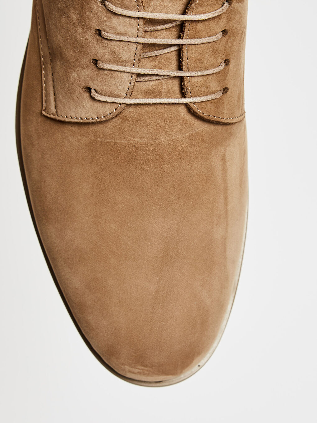 Bej Erkek Hakiki Deri Ayakkabı-4