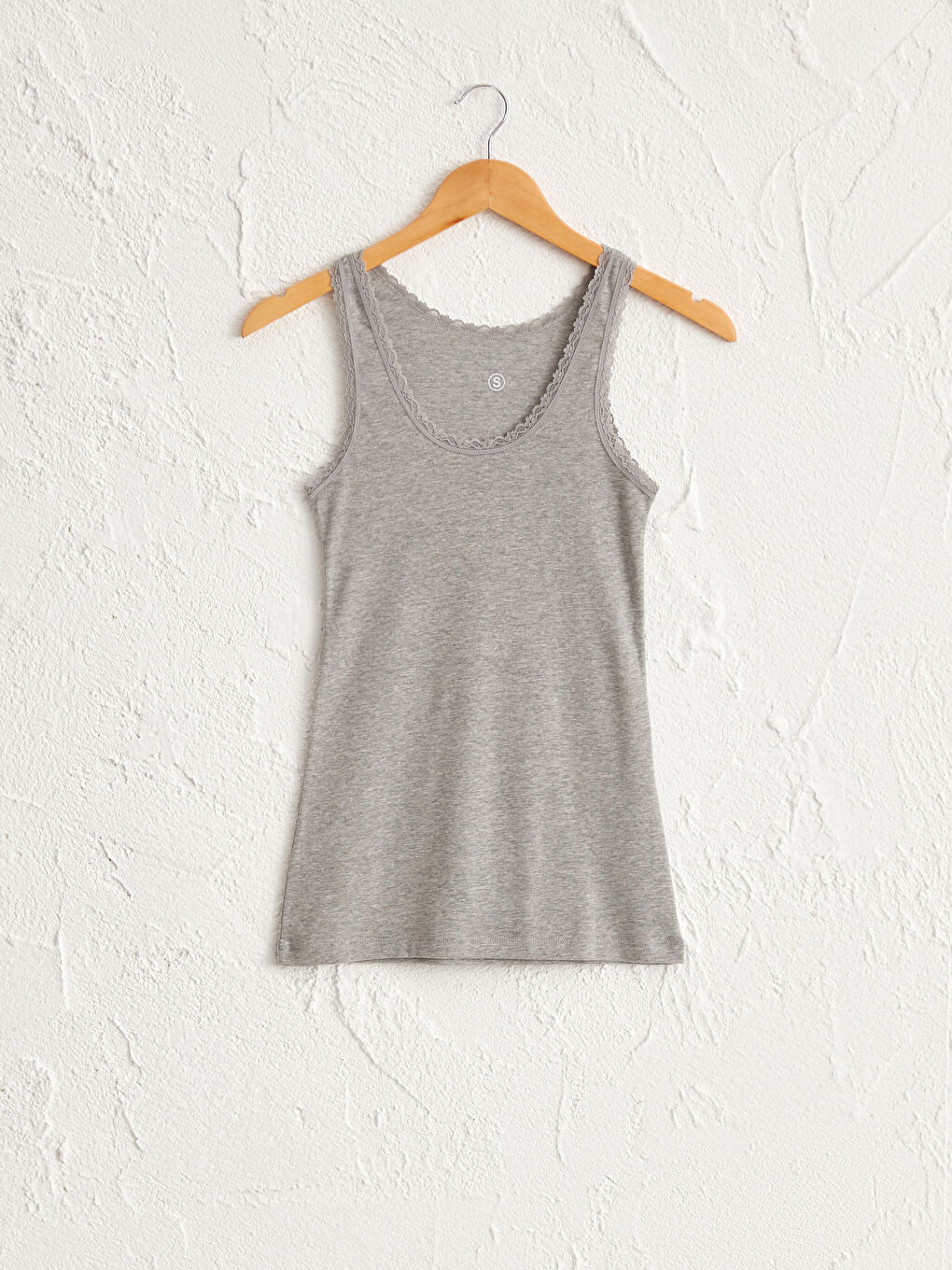 Lacy Collar Tank Top