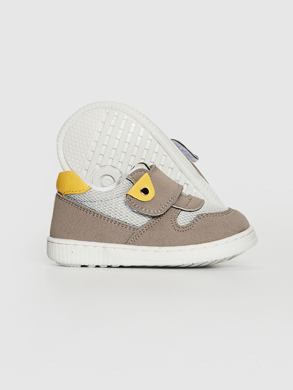 Gri Erkek Bebek İlk Adım Ayakkabısı-4