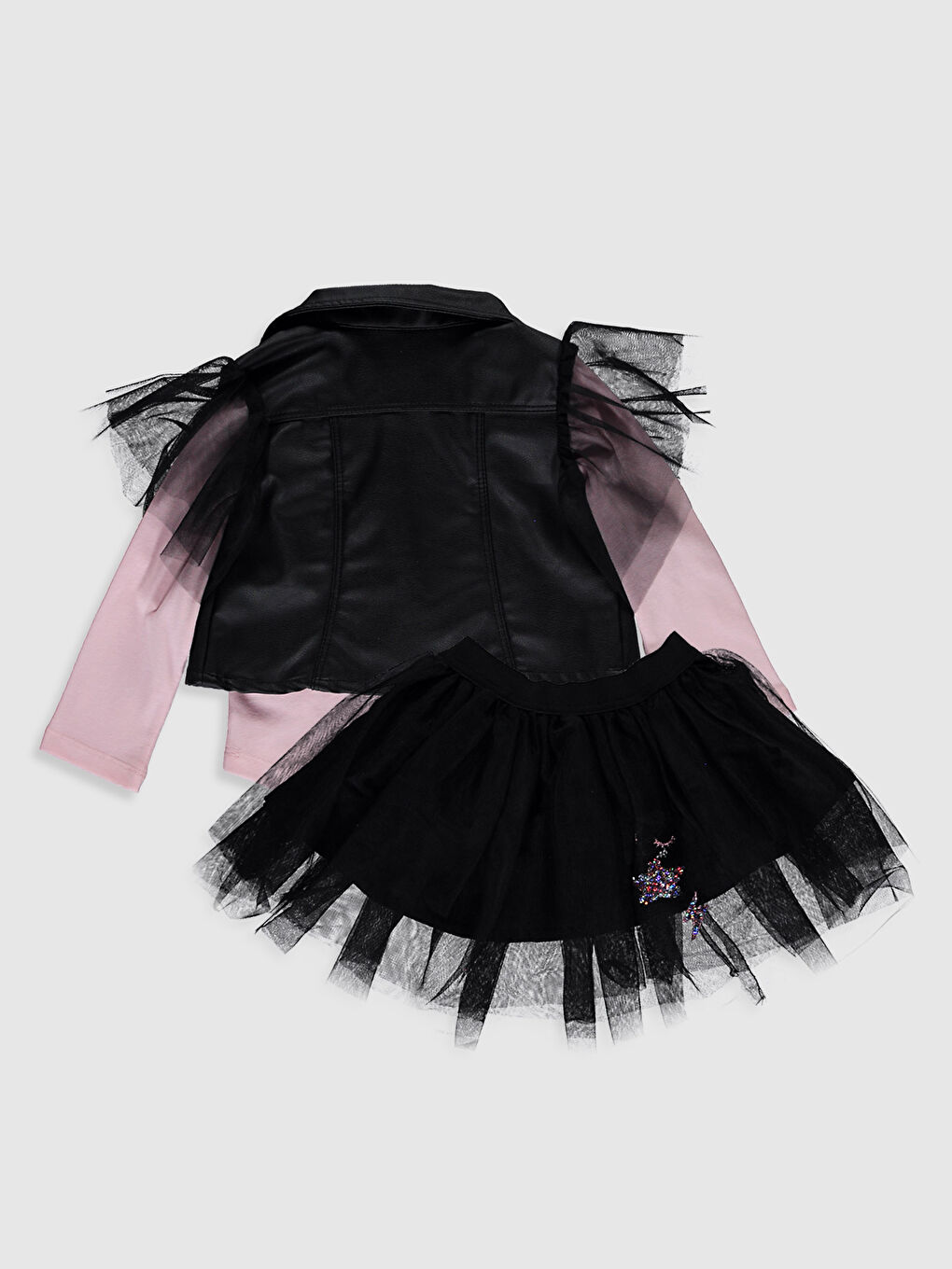 Pembe Kız Bebek Takım 4'lü-1