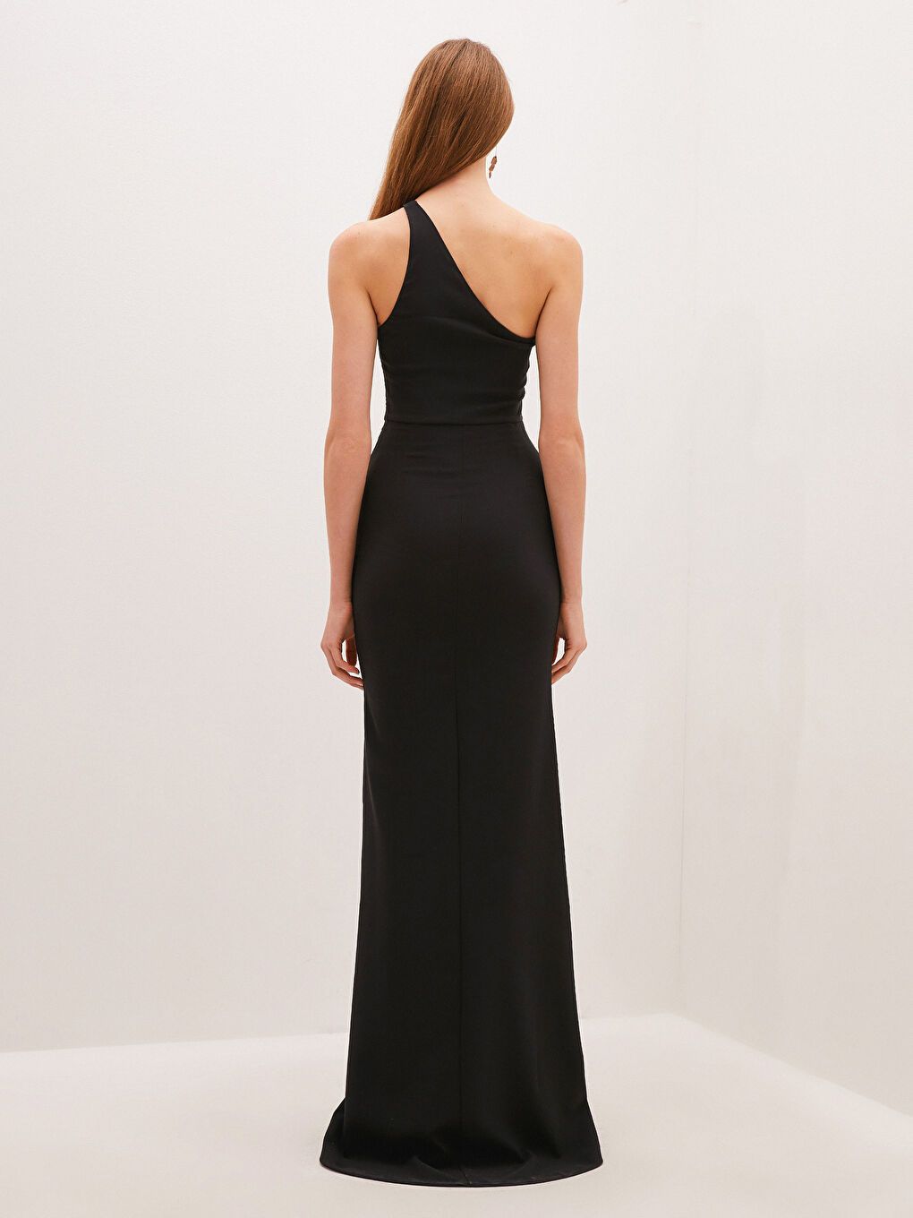 Appleline Straight One Shoulder Women's Evening Dress-2