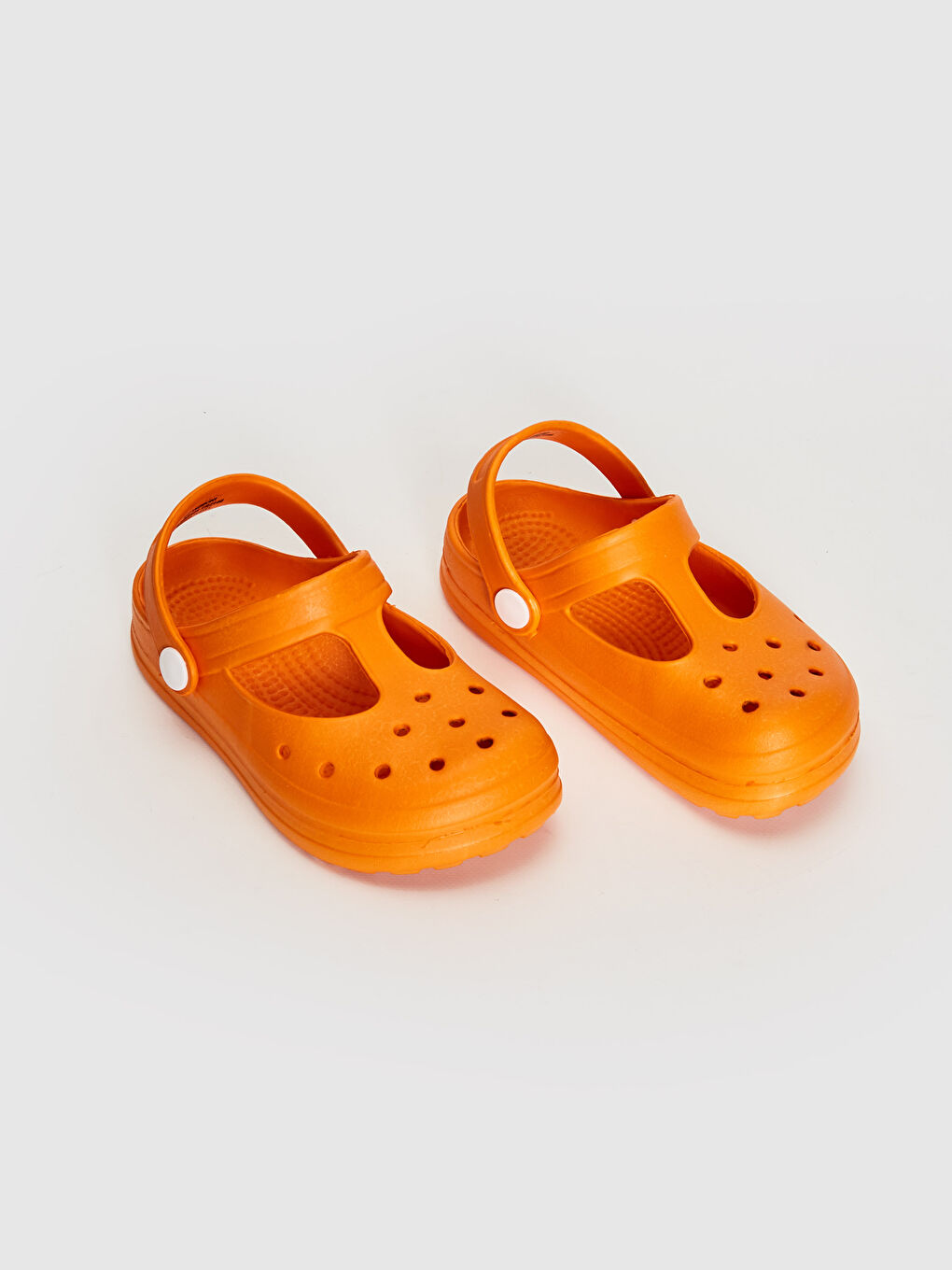 Turuncu Erkek Bebek Sandalet-1