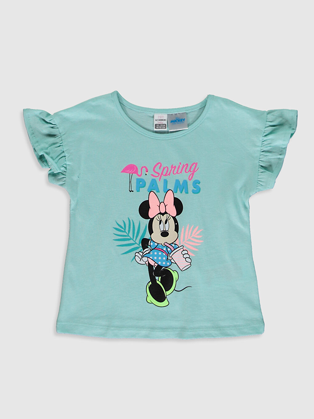 Baby Girl's Minnie Mouse Printed T-Shirt