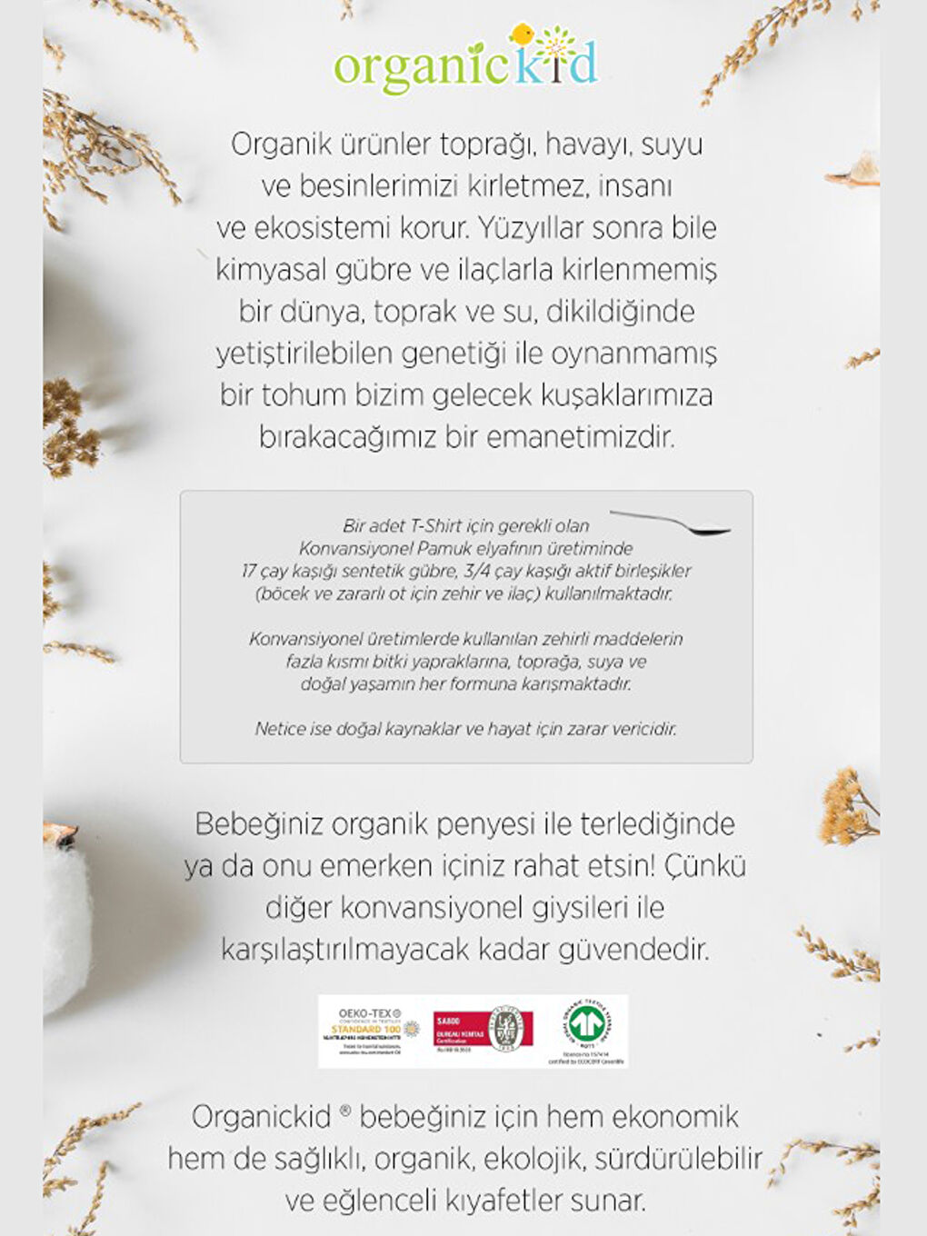 Beyaz Organik Pamuklu Çıtçıtlı Body-2