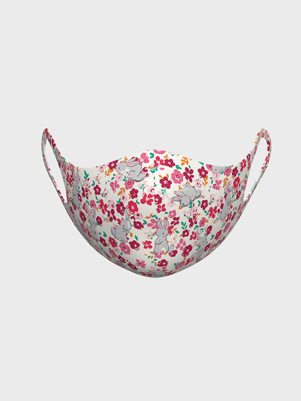 8-14 Yaş Kız Çocuk Yıkanabilir Yüz Maskesi 2'li-3