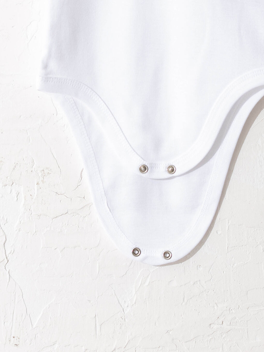 Beyaz Kız Bebek Çıtçıtlı Body 2'li-2