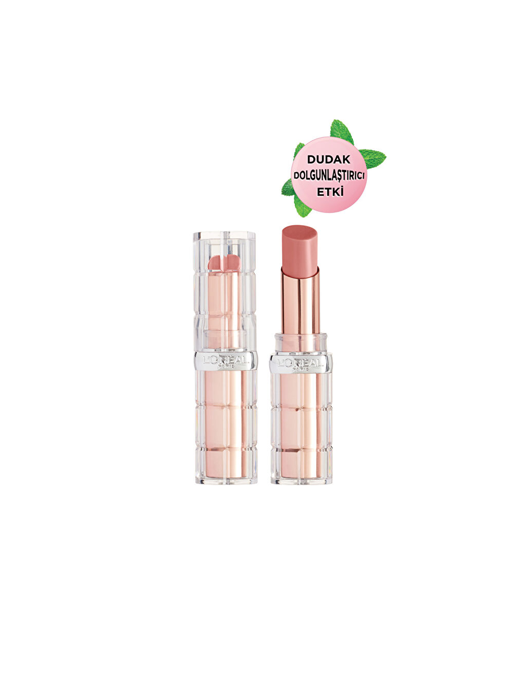 L'Oréal Paris Color Riche Plump & Shine Lipstick 107 Coconut Plump