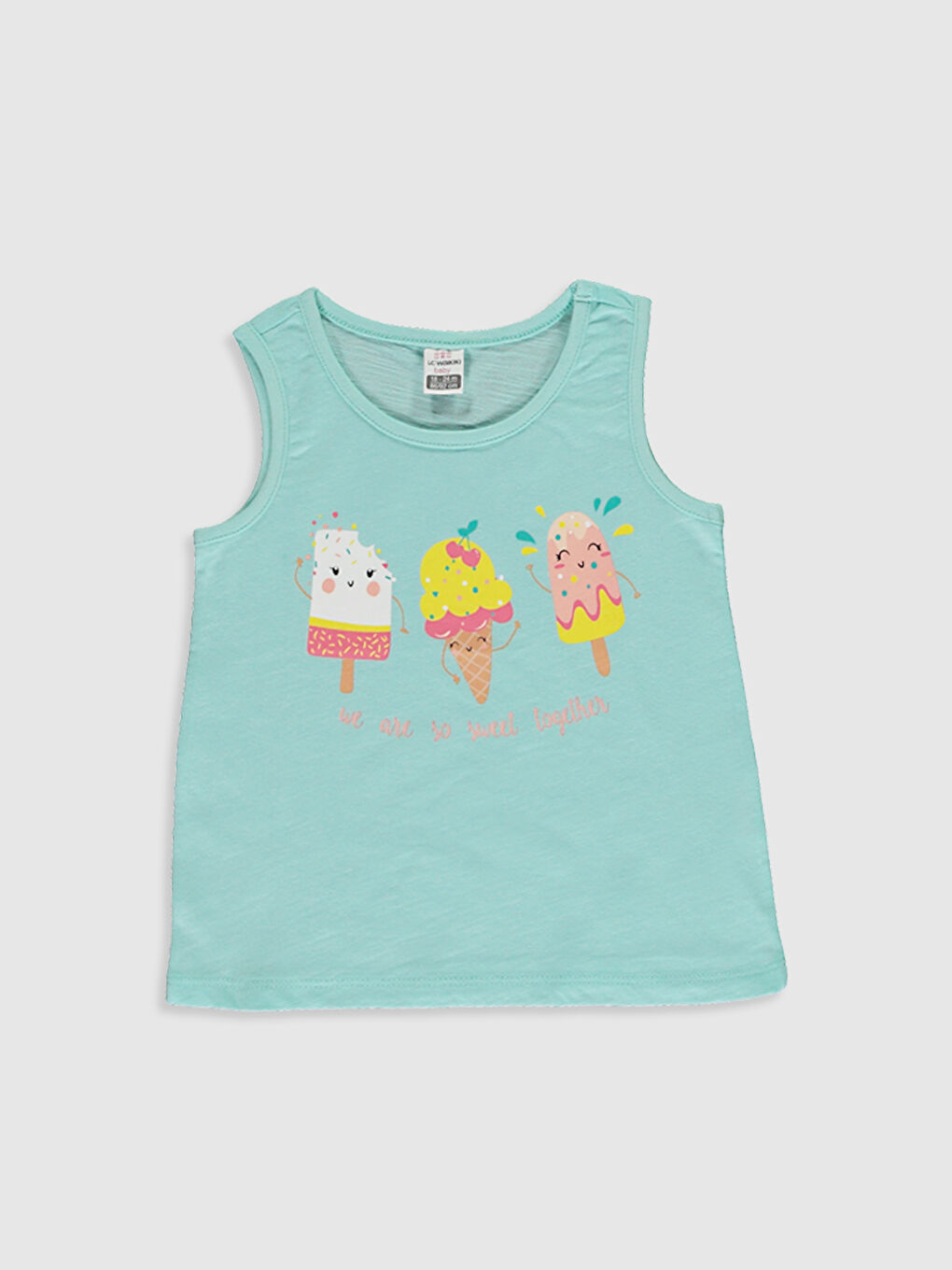 2-pack Baby Girl's Printed Tank Top-2