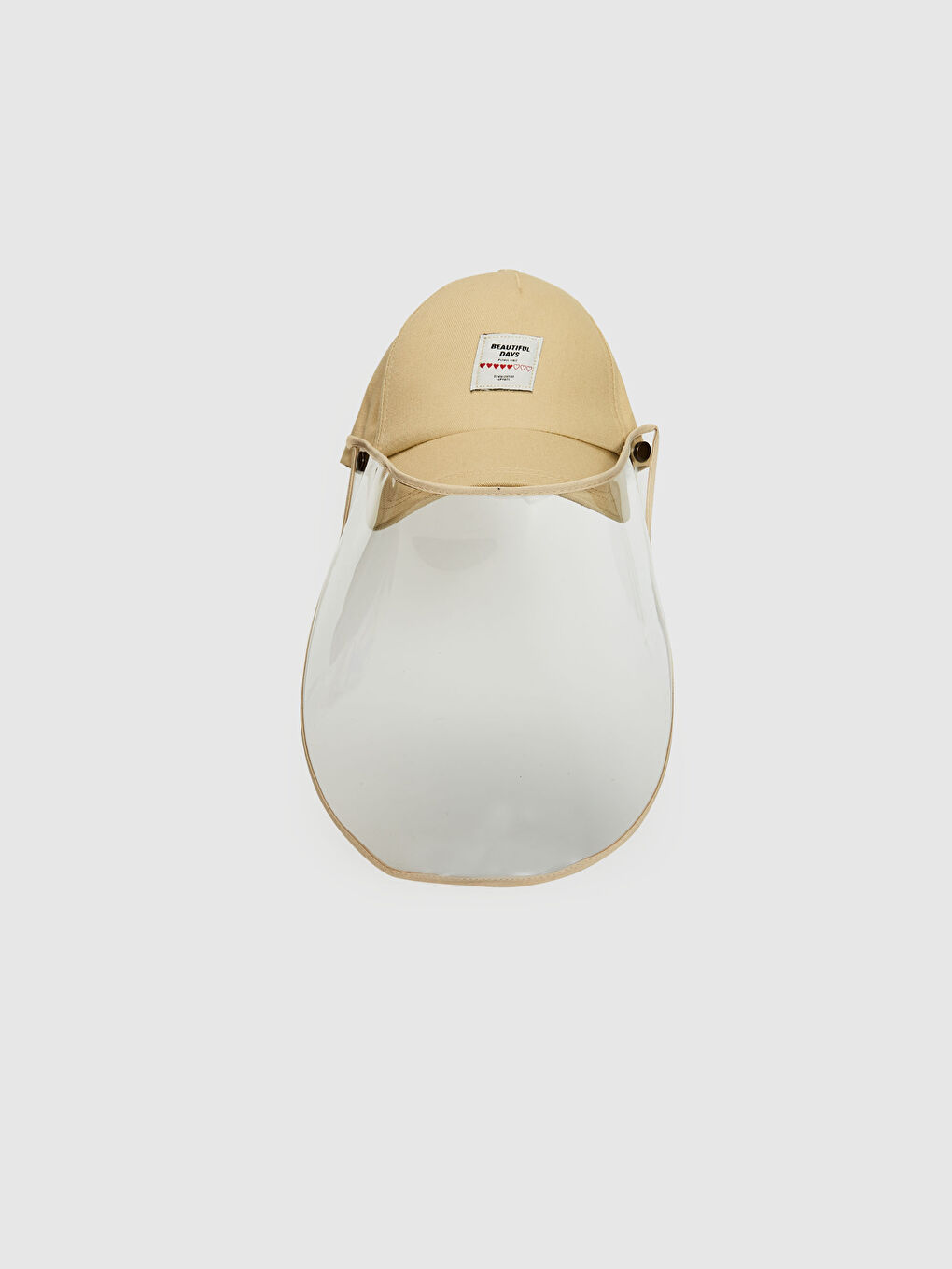 Chapeau Gabardine Avec Visière Pour Protection Du Visage