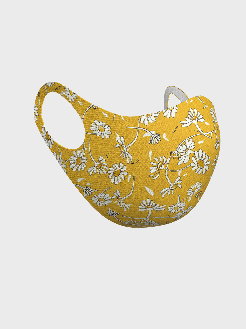 Sarı Baskılı Cerrahi Maske-2
