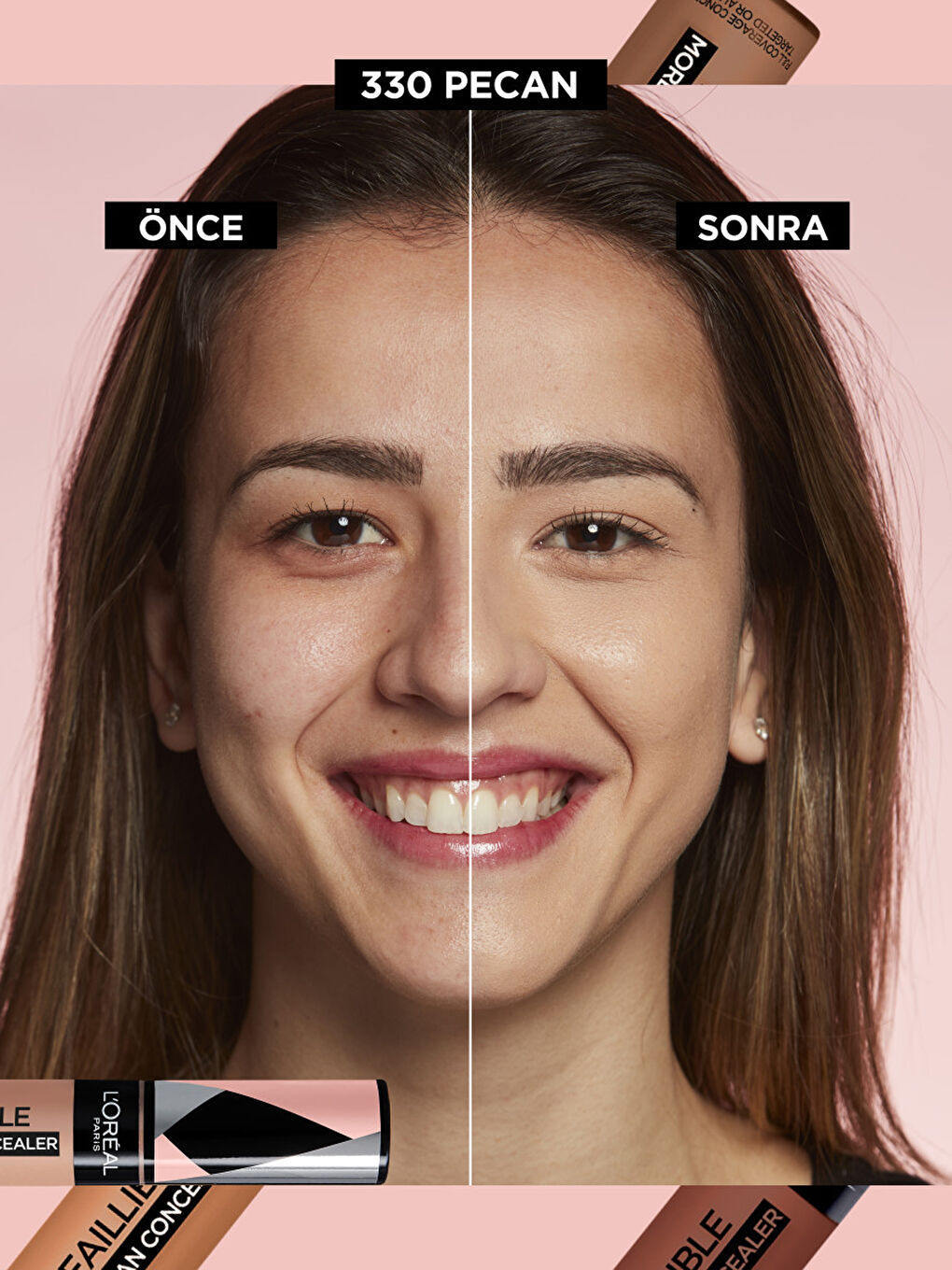 L'Oréal Paris Infaillible Tüm Yüze Uygulanabilir Kapatıcı 330 Pecan-2