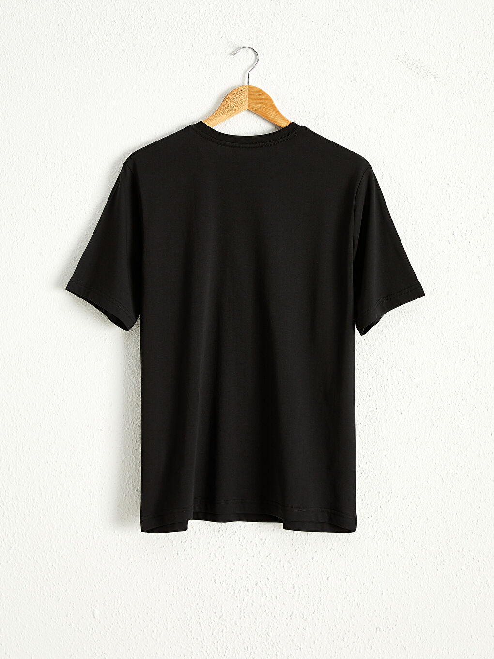 قميص بسيط بكول مدور قصة مريحة 3 قطع-4