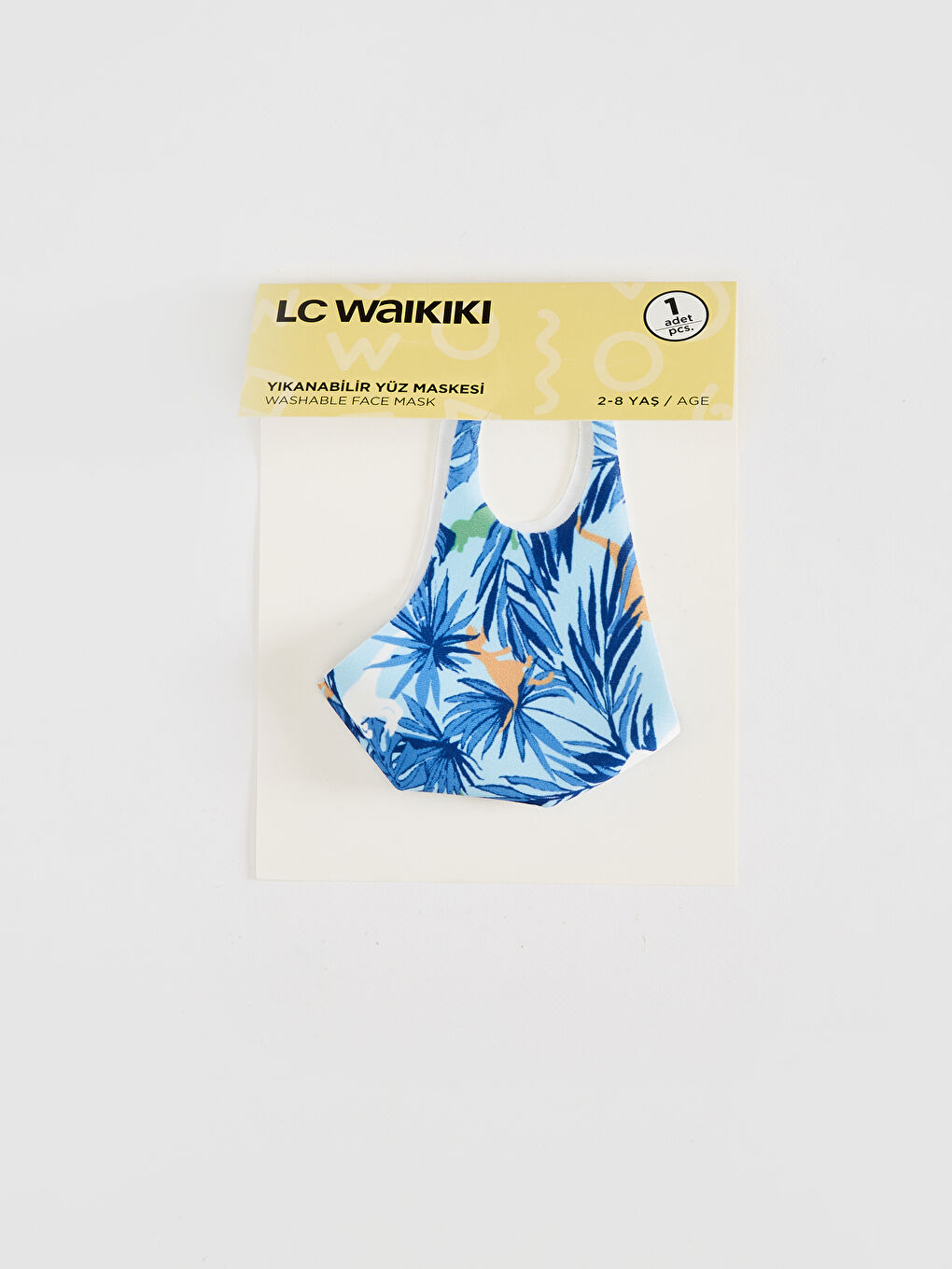 2-8 Yaş Erkek Çocuk Yıkanabilir Yüz Maskesi-2