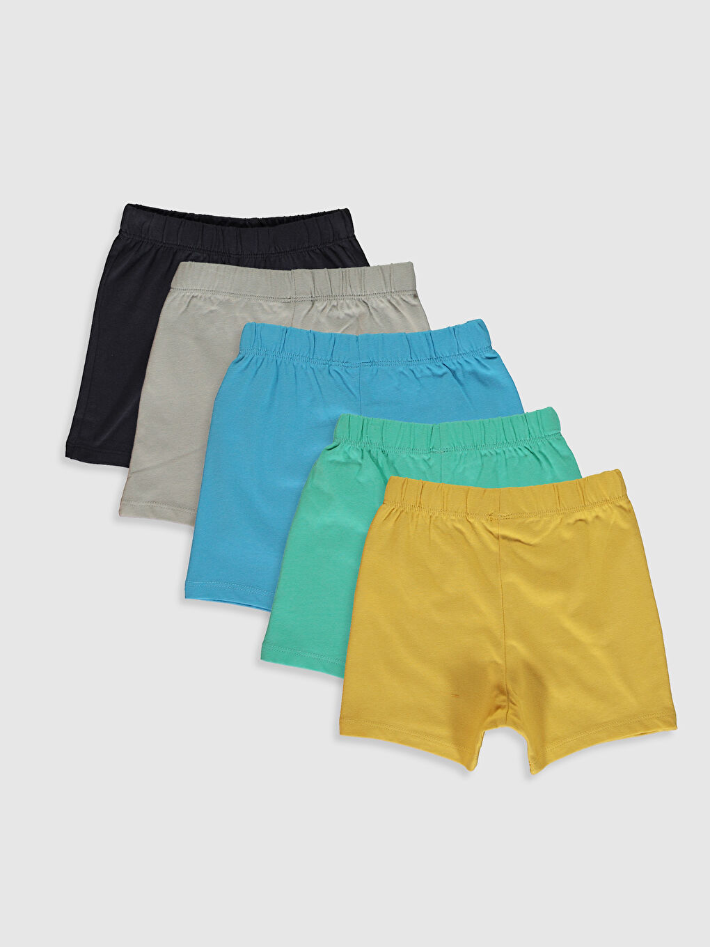 شورت أولاد رضع 5 قطع-1