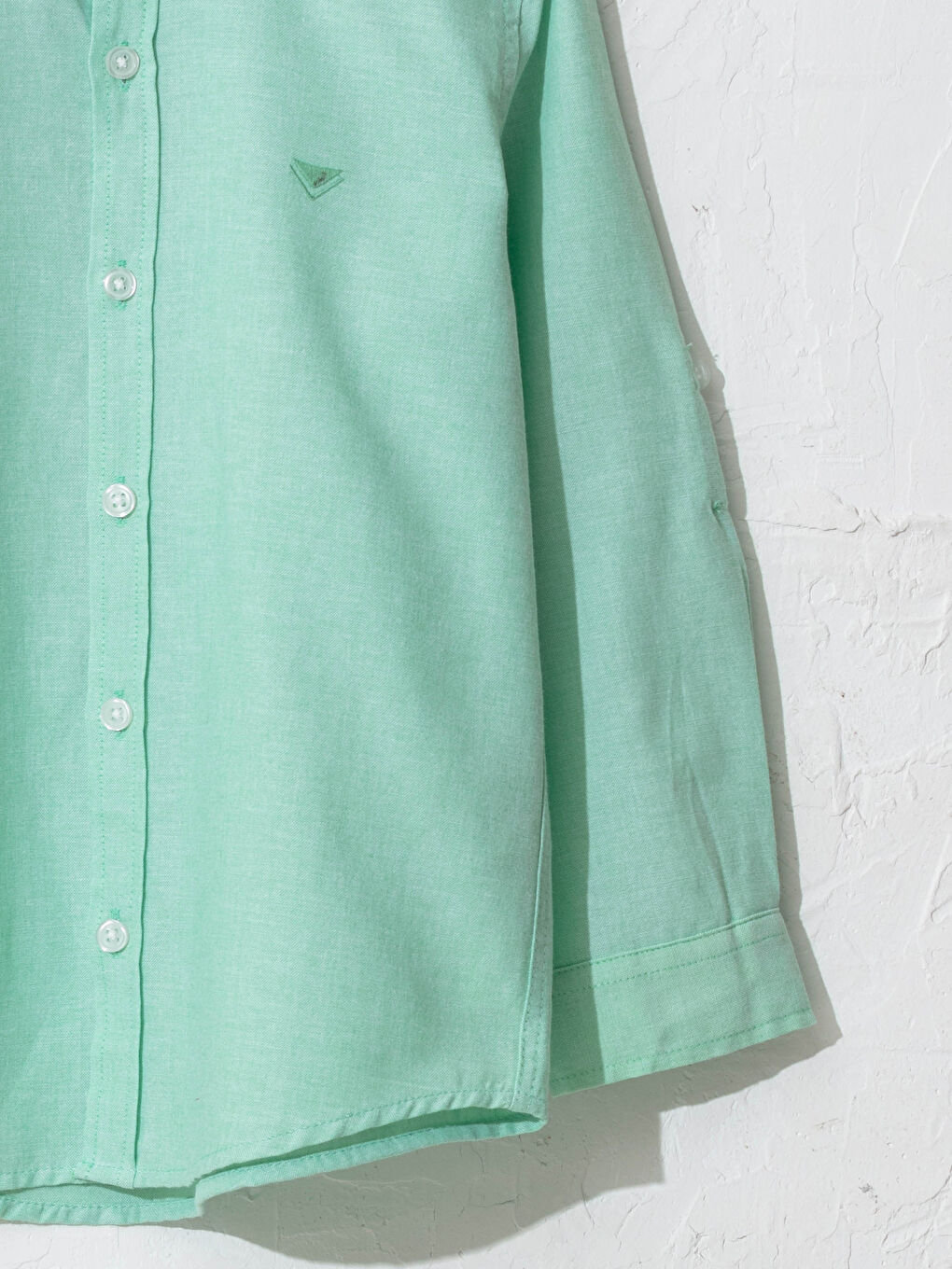 Boy's Long Sleeve Oxford Shirt-2