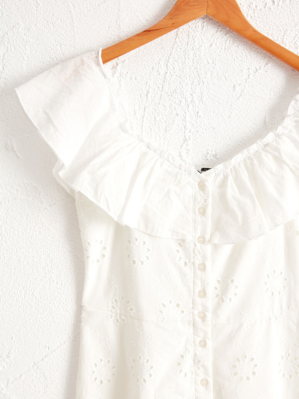Frilly Collared Dress-3