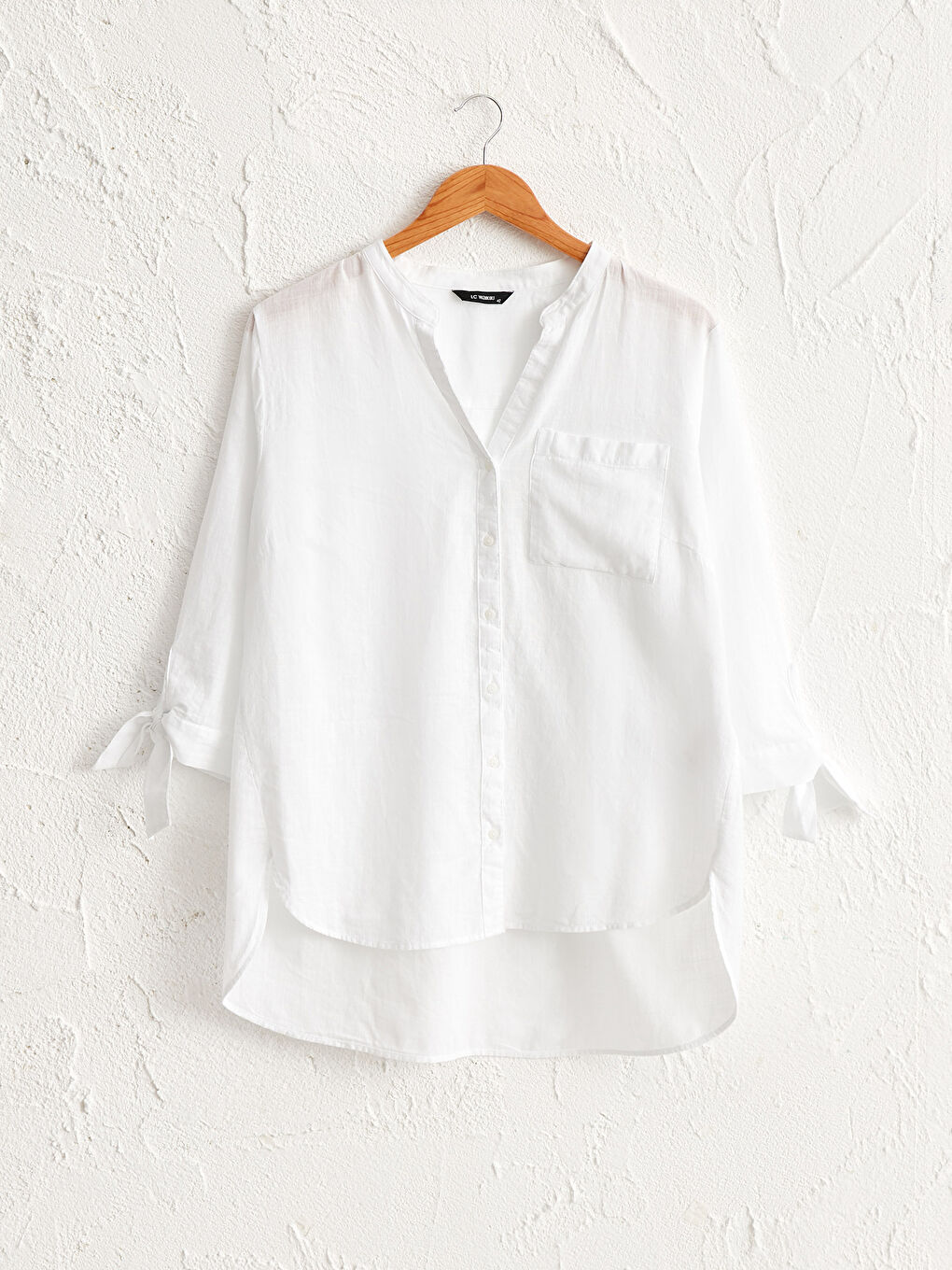 Pocket Detailed Cotton Shirt