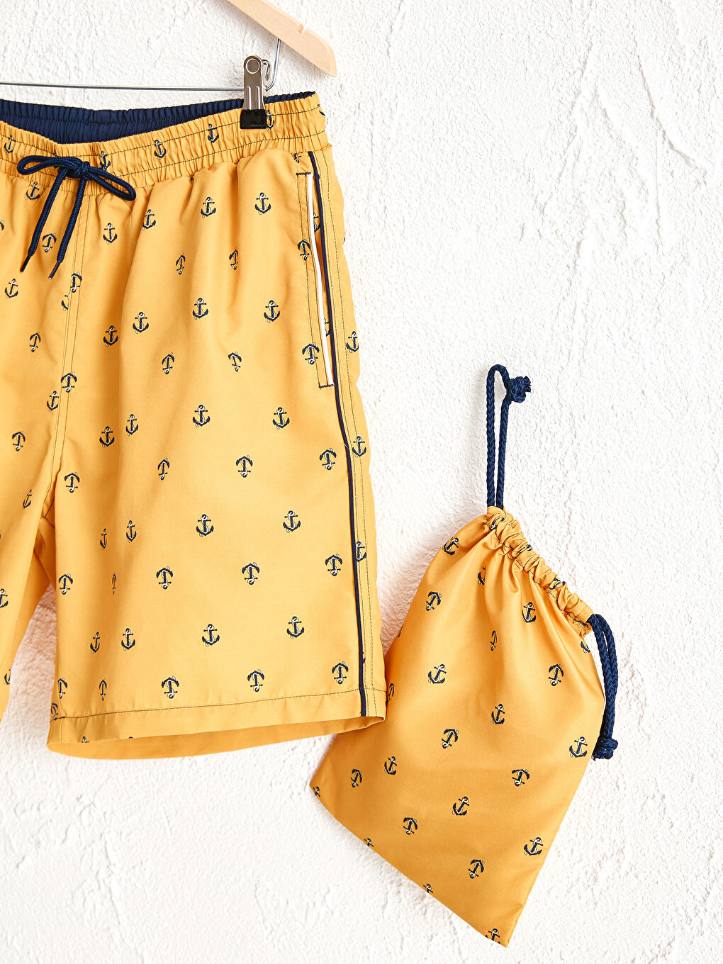 Sarı Mayo Maske ve Çanta 3'lü Takım-2