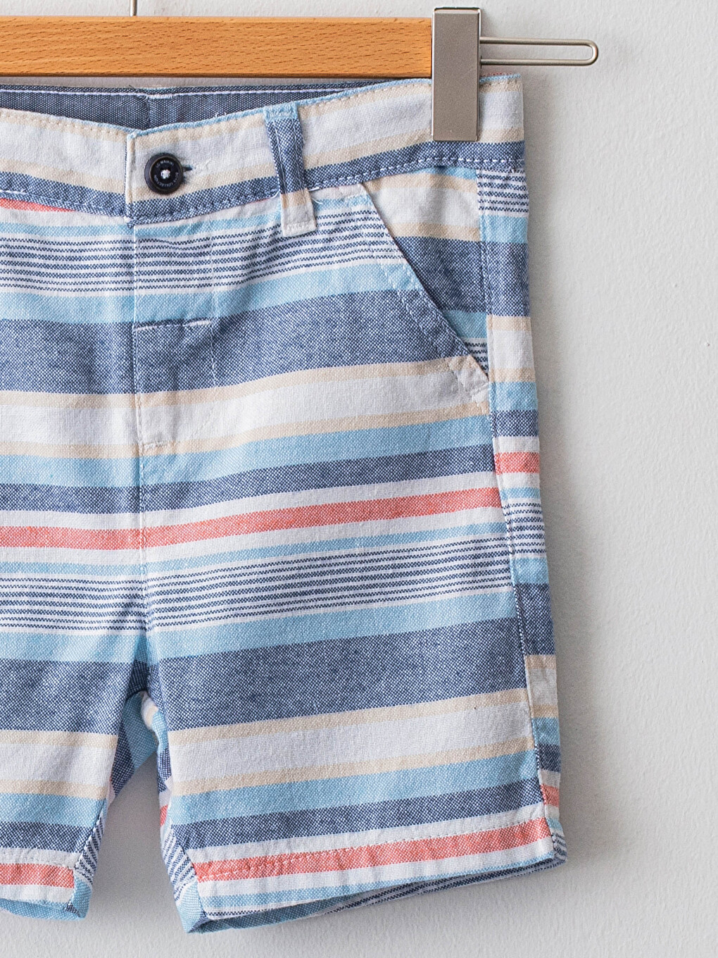 Striped Baby Boys' Shorts-2