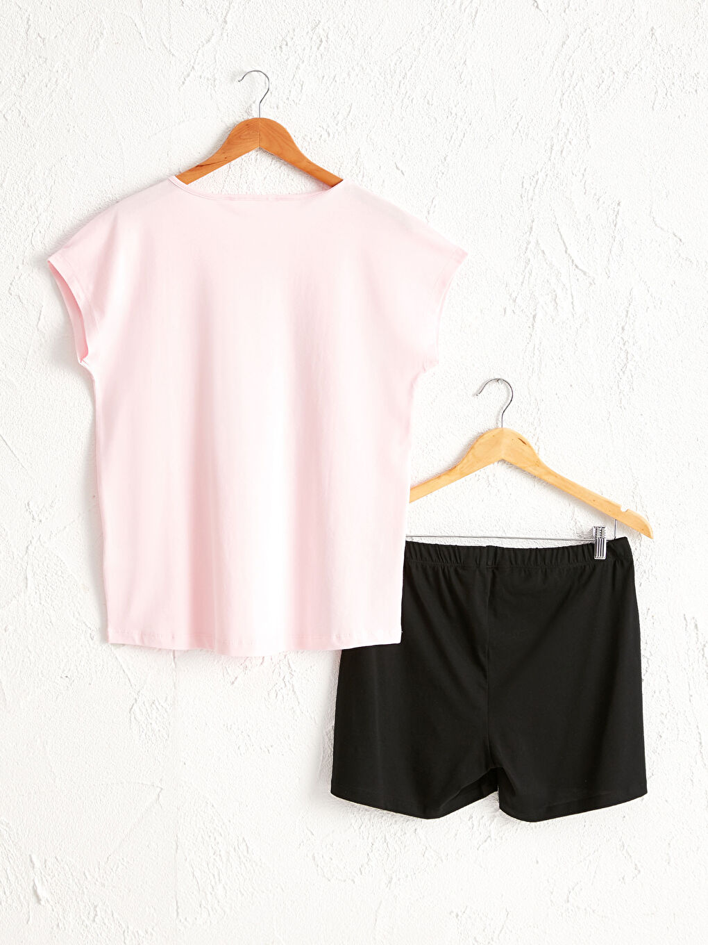 طقم بيجاما قطن مطبوع-1