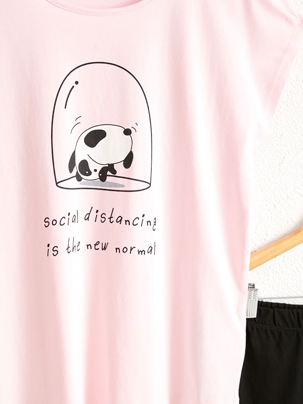 طقم بيجاما قطن مطبوع-2