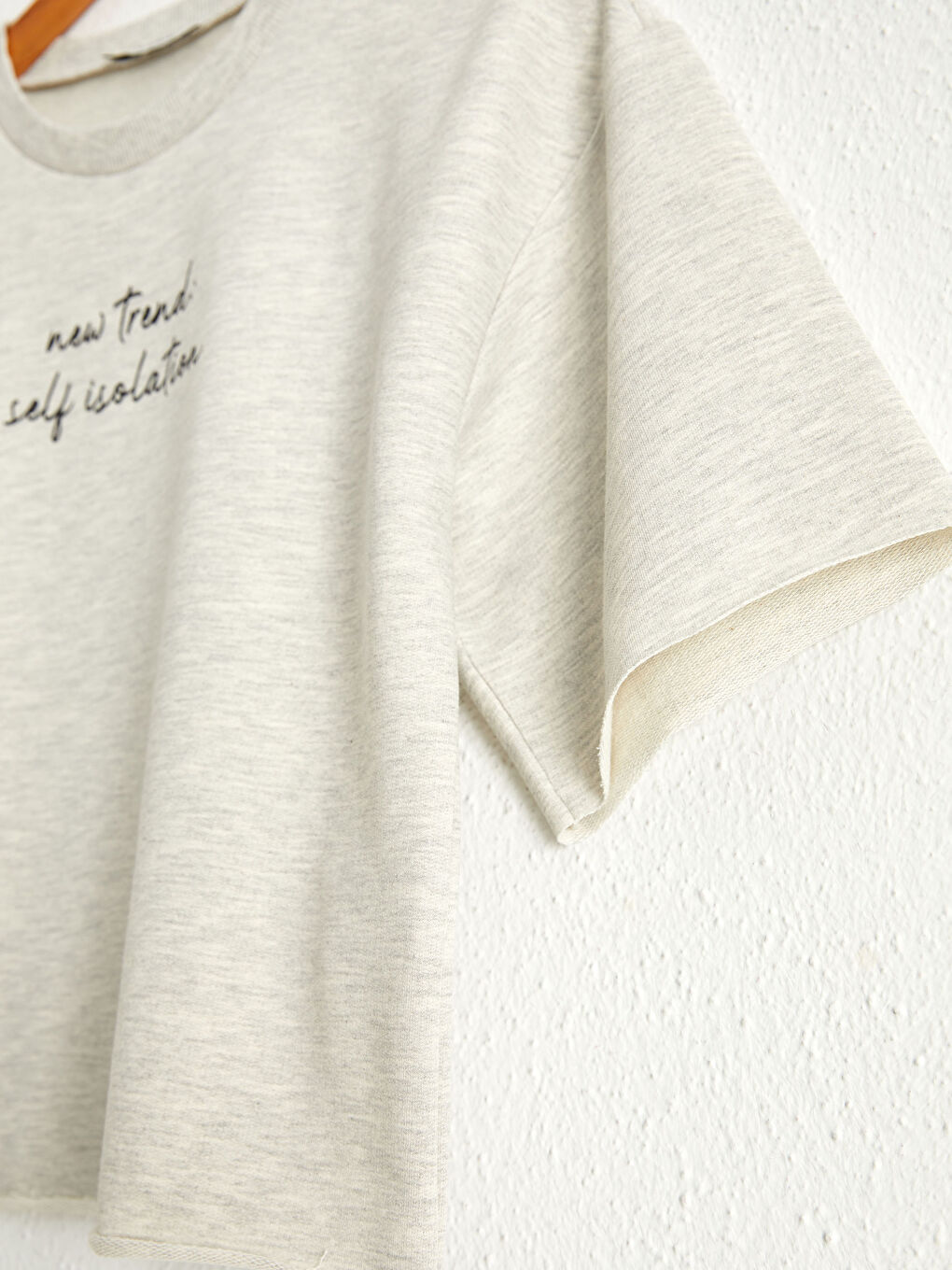 Cotton Printed Crop T-Shirt-3