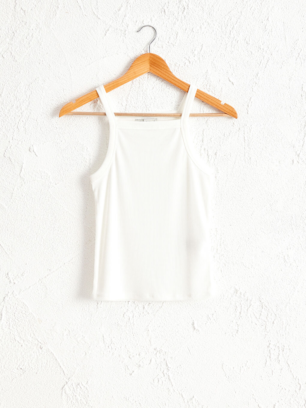 Halter Neck Stretch Tank Top