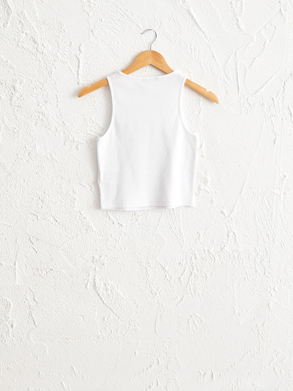 Panda Printed Cotton Crop Tank Top-1