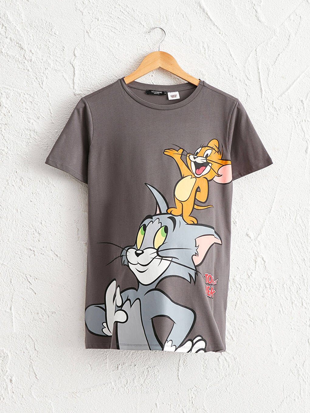 Tom and Jerry Printed Cotton T-Shirt