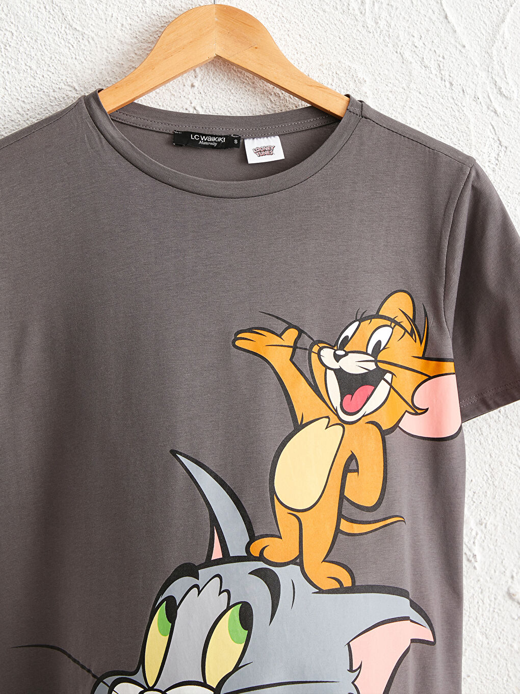 Tom and Jerry Printed Cotton T-Shirt-2