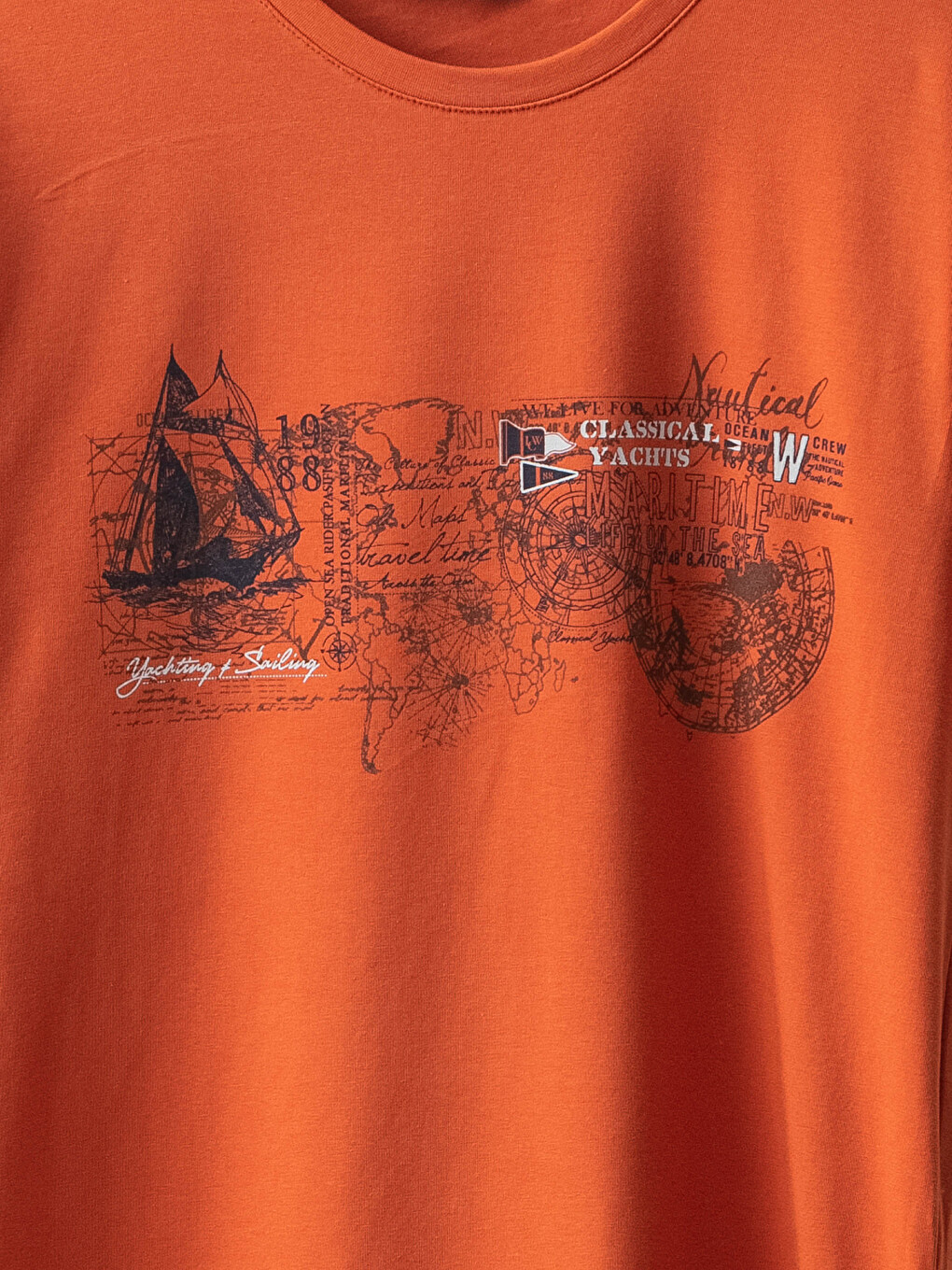 T-shirt Me Jakë Të Rrumbullakët, Me Mëngë Të Shkurtra, Me Stampim, Pambuku I Krehur Për Burra-2