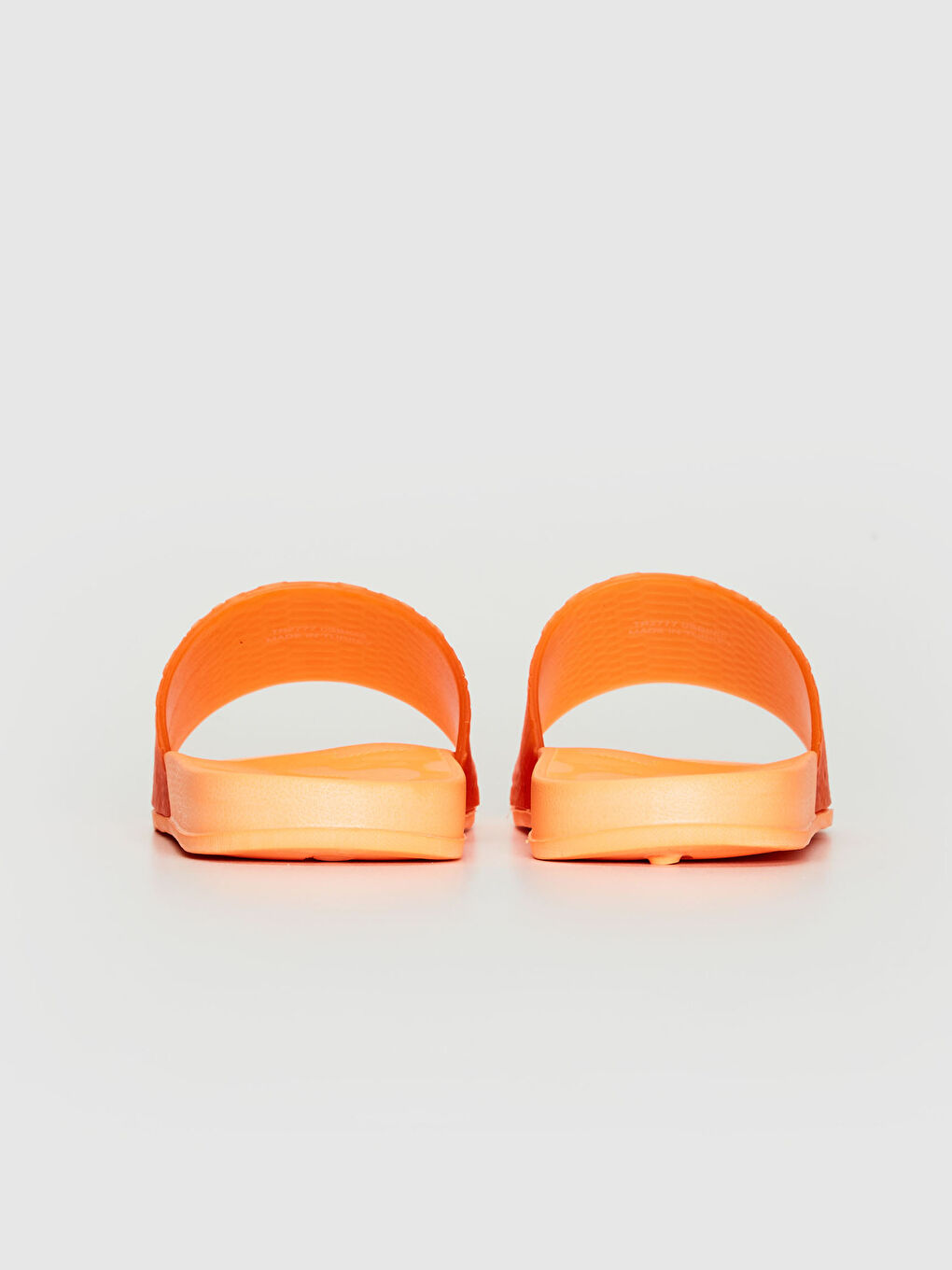 Turuncu Kadın Tek Bant Terlik-4