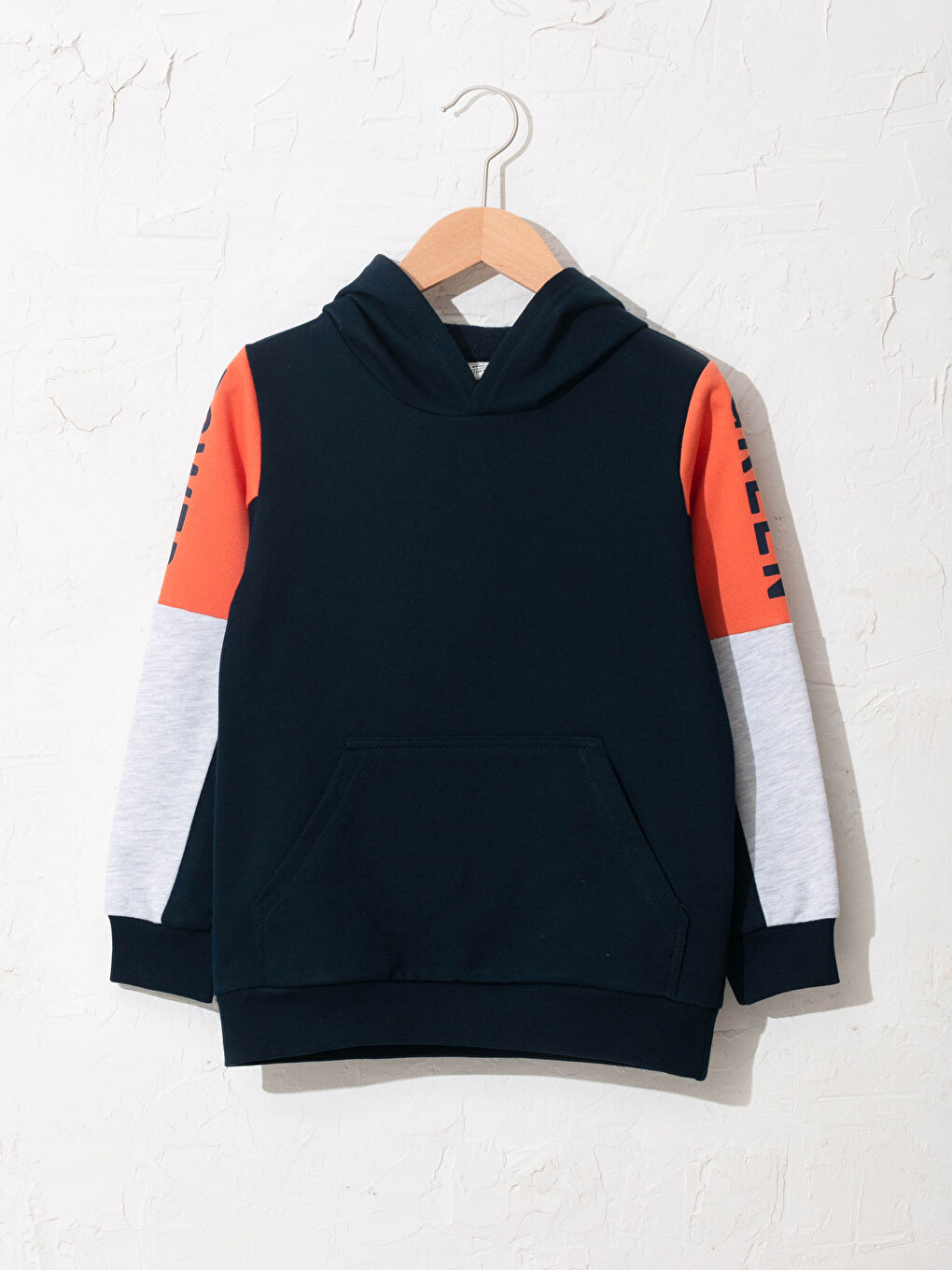 Толстовка с капюшоном, с принтом, с длинным рукавом, для мальчиков