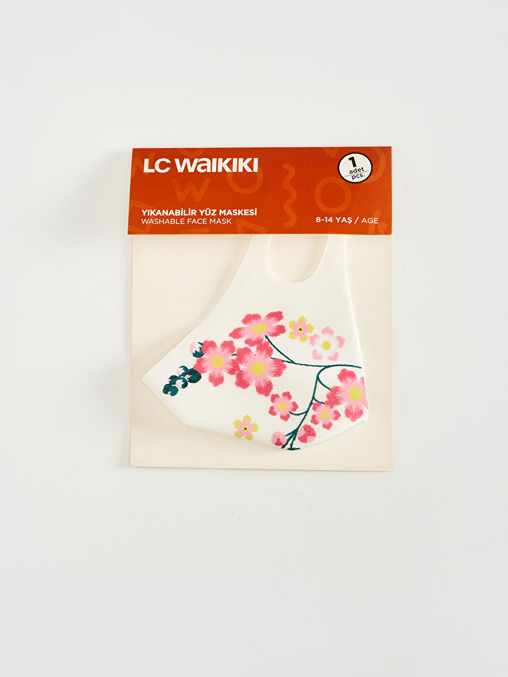 8-14 Yaş Kız Çocuk Yıkanabilir Yüz Maskesi-4