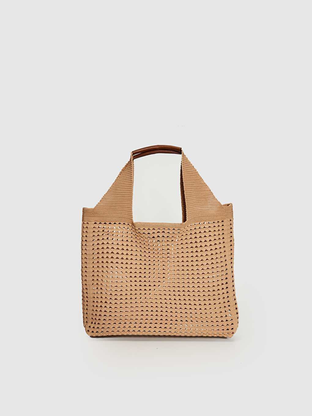 Bej Kadın Plaj Çantası