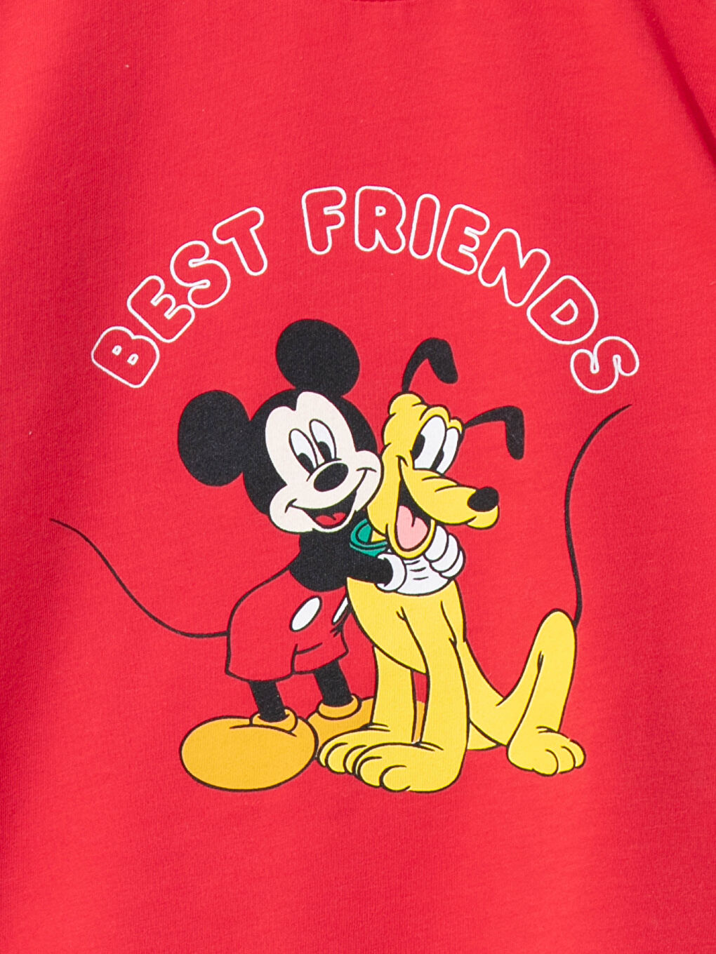 Дөңгелек жағалы қысқа жең disney принтті ұл балаға арналған футболка мен шалбар 2 бөліктен тұратын-2