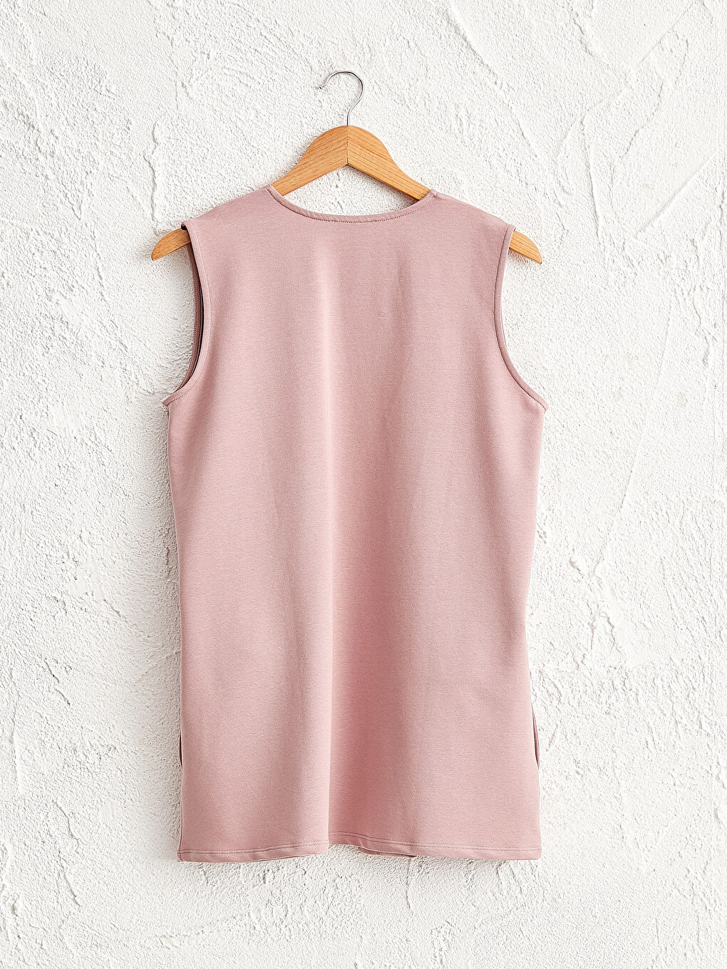 Gilet en Coton à Encolure en V pour Femmes-1