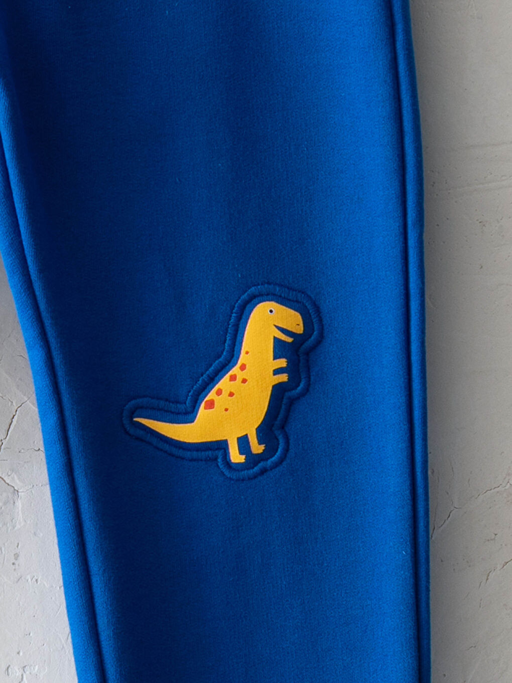 Beli Lastikli Baskılı Erkek Bebek Jogger Eşofman Alt-2