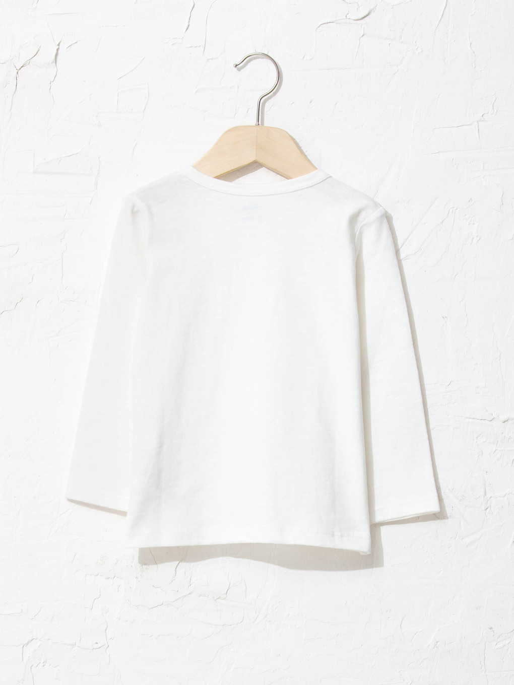 Crew Neck Long Sleeve Cotton Baby Boy T-shirt-1