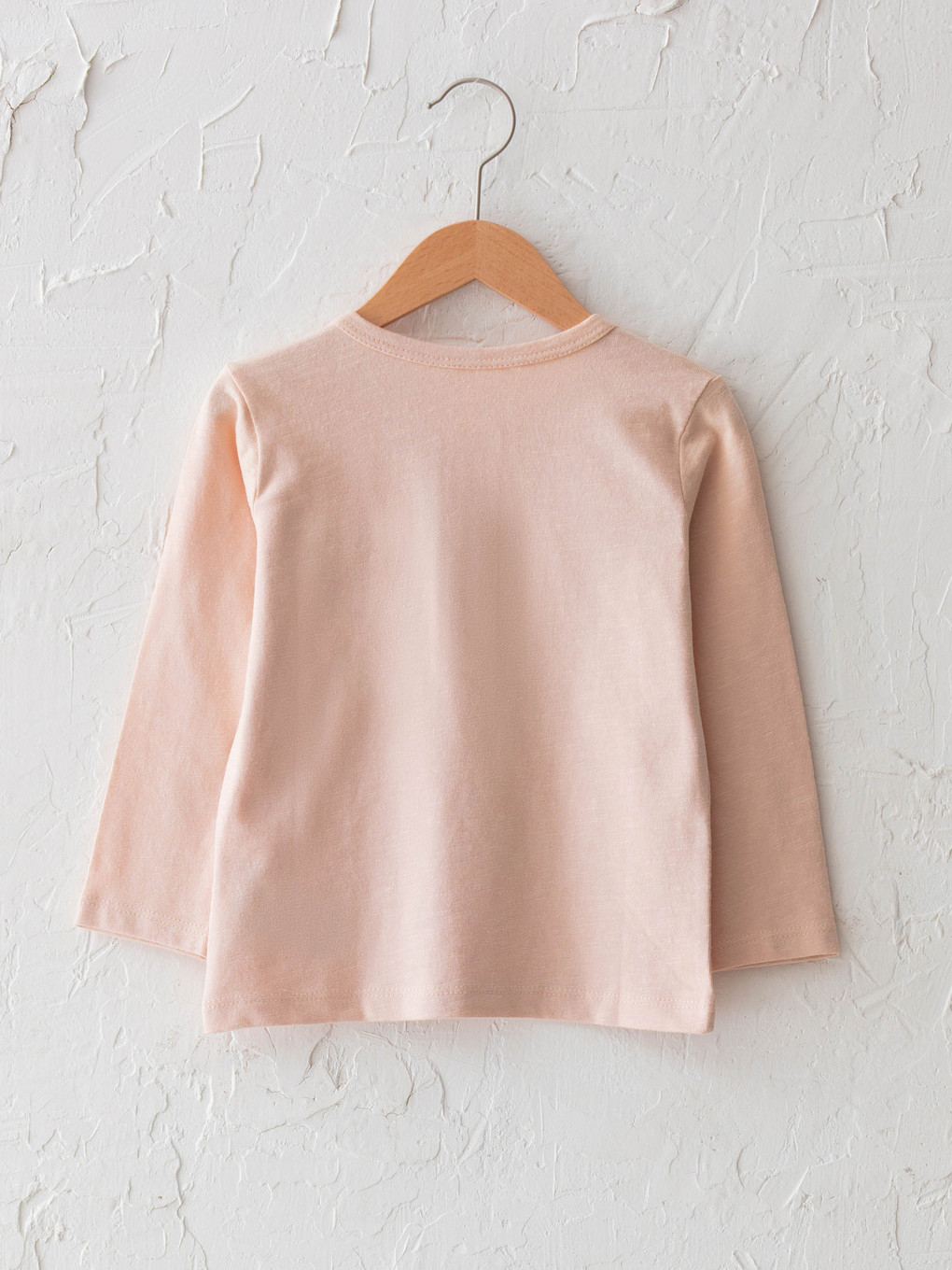 Crew Neck Long Sleeve Cotton Baby Boy T-shirt-1