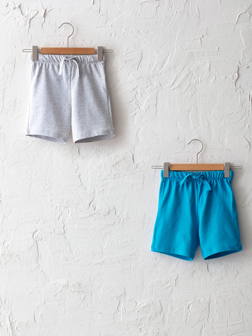 شورتات للأولاد الرضع بخصر مرن أساسية - عبوة من 2