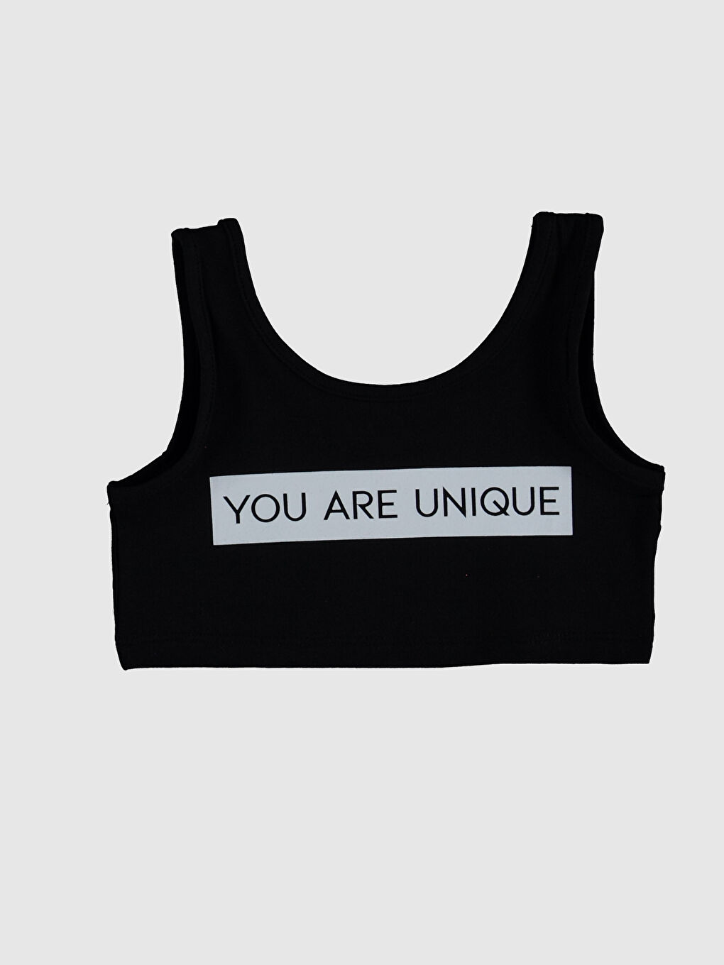 Siyah Kız Çocuk Pamuklu Büstiyer