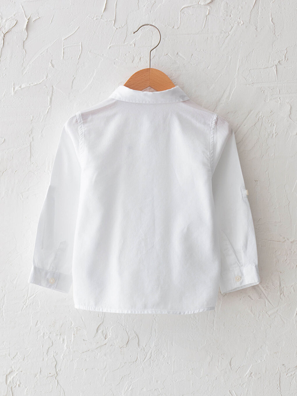 Базовая рубашка для малыша мальчика с галстуком-бабочкой-1